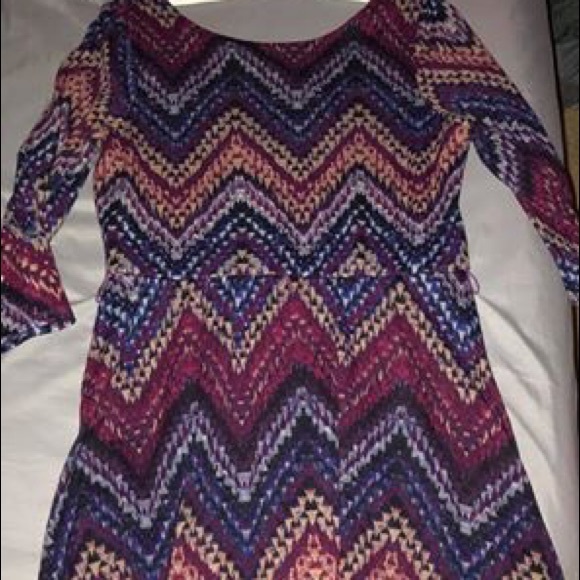 Dresses & Skirts - Chevron fall dress